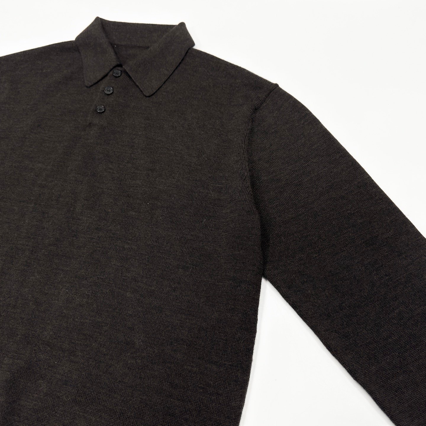 Maison Margiela Elbow patch wool polo 121108 - Image 6