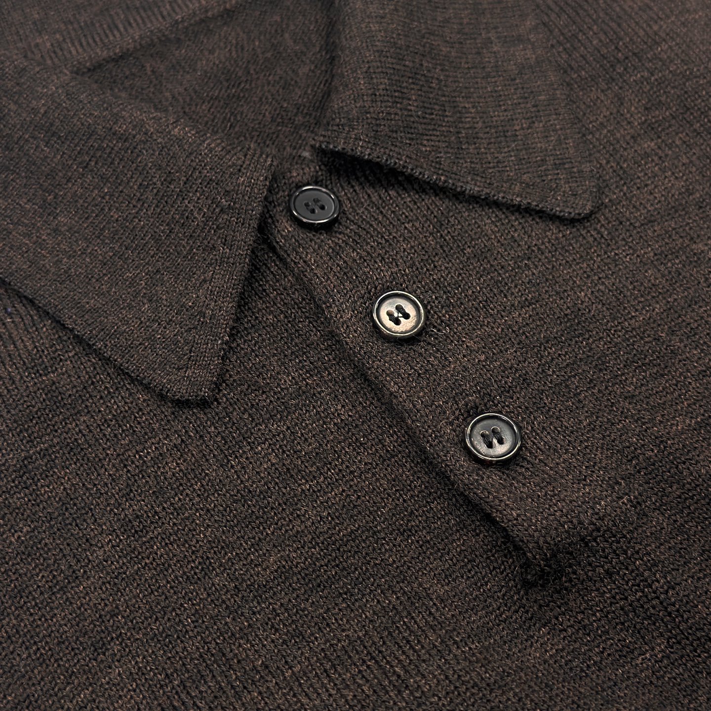 Maison Margiela Elbow patch wool polo 121108 - Image 7