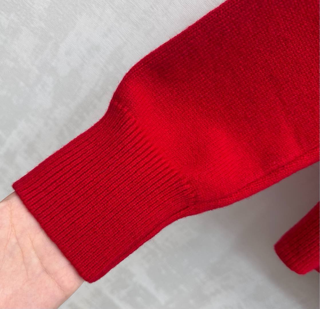 Burberry Cross Stitch EKD Wool Cashmere Sweater D121207 - Image 5