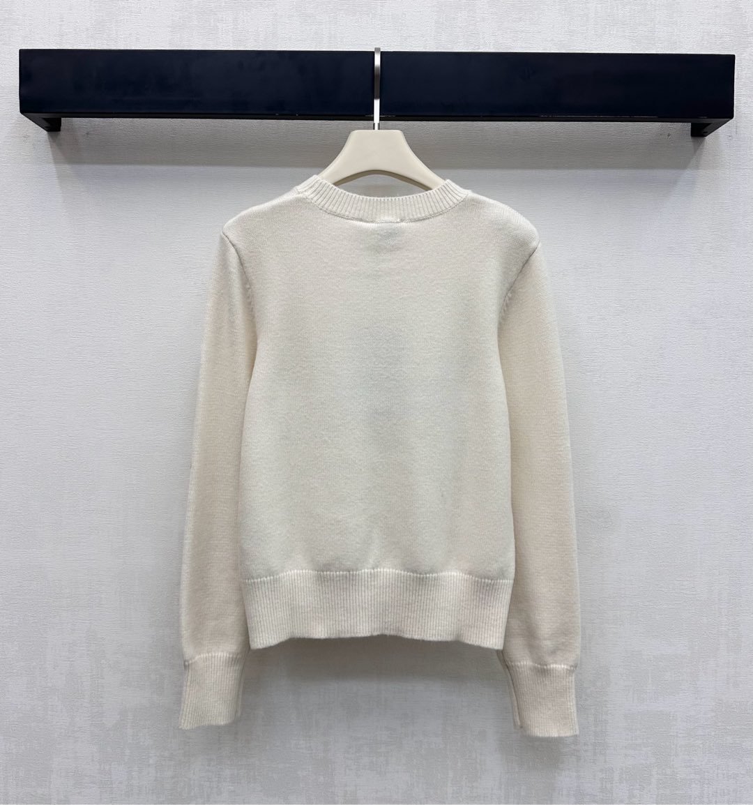 Burberry Cross Stitch EKD Wool Cashmere Sweater D121207 - Image 8