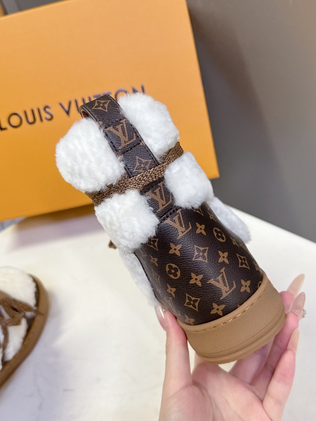 Louis Vuitton LV Cloud Lace-Up Ankle Boot Sneaker - Shoes L121507 - Image 11