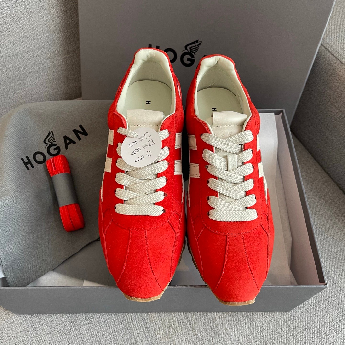 Hogan Suede Sneakers L121605 - Image 2