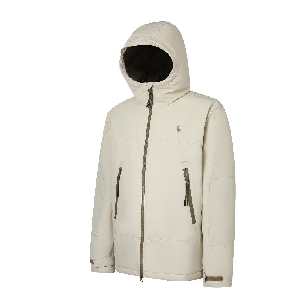 Ralph Lauren logo hooded down jacket 121701 - Image 4