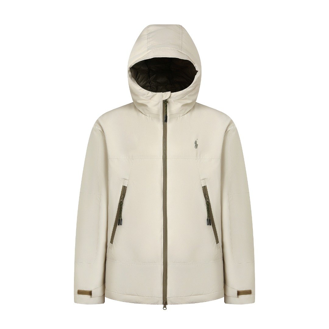 Ralph Lauren logo hooded down jacket 121701 - Image 3