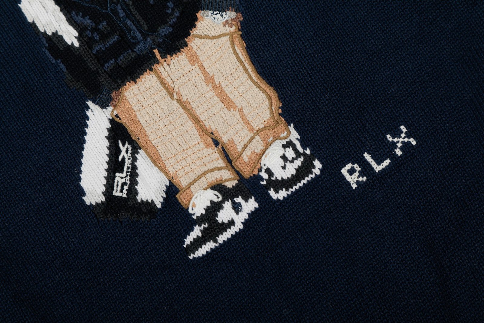 Ralph Lauren Classic Polo Bear Double-Knit Sweatshirt 121809 - Image 7