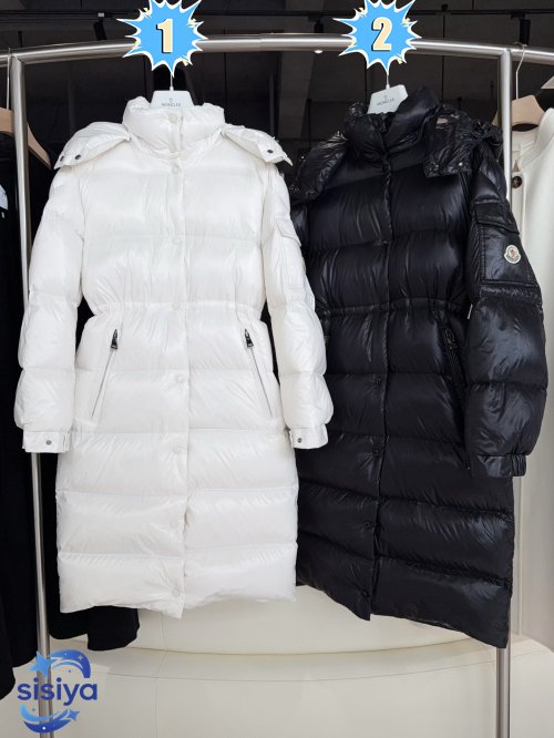 Moncler Cavettaz Hooded Long Down Jacket D122001