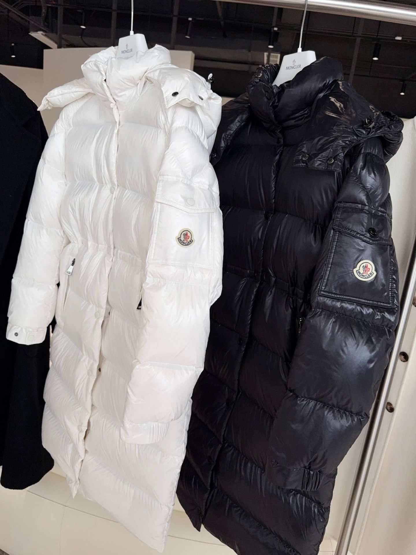 Moncler Cavettaz Hooded Long Down Jacket D122001 - Image 4