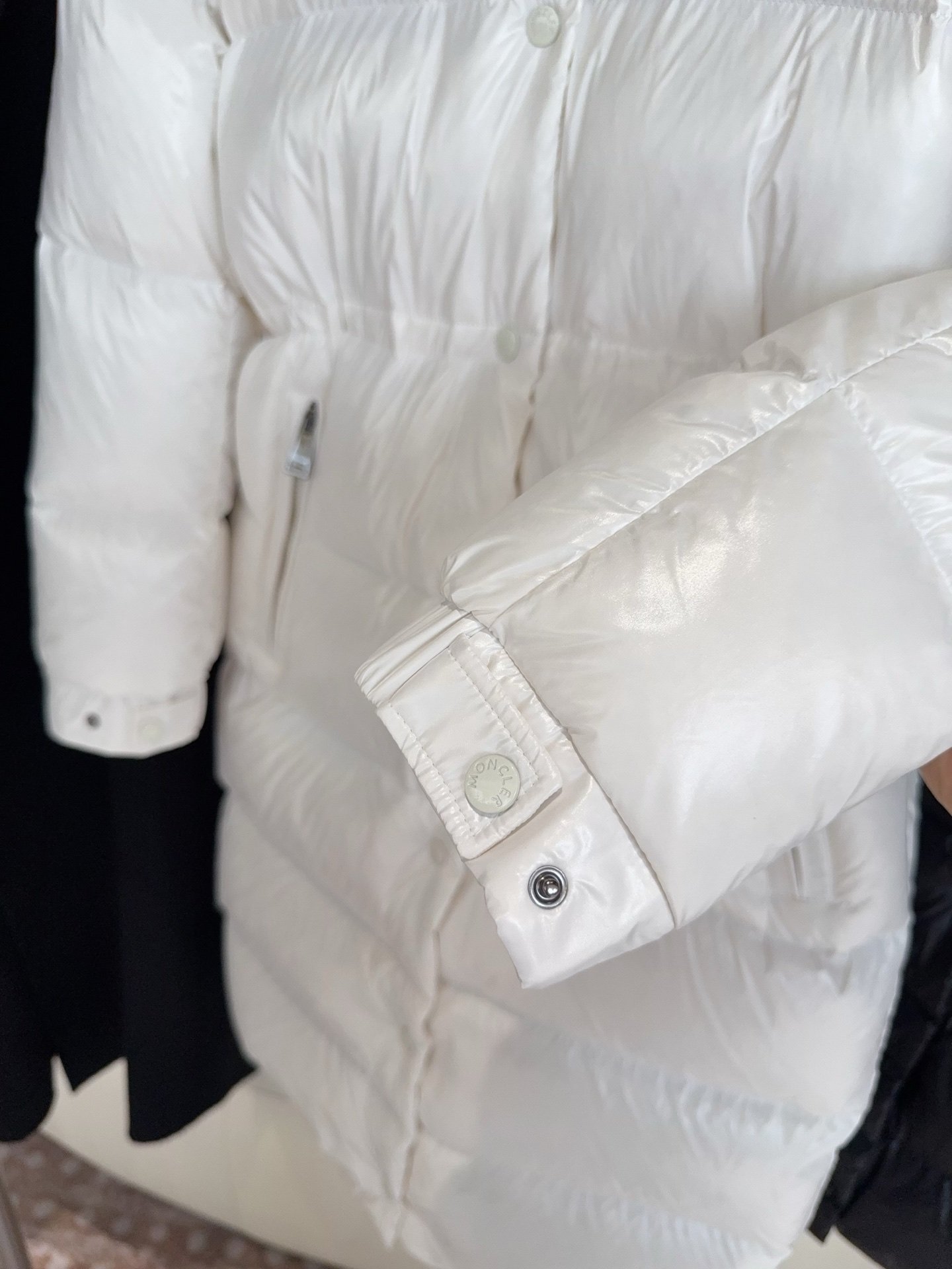 Moncler Cavettaz Hooded Long Down Jacket D122001 - Image 7