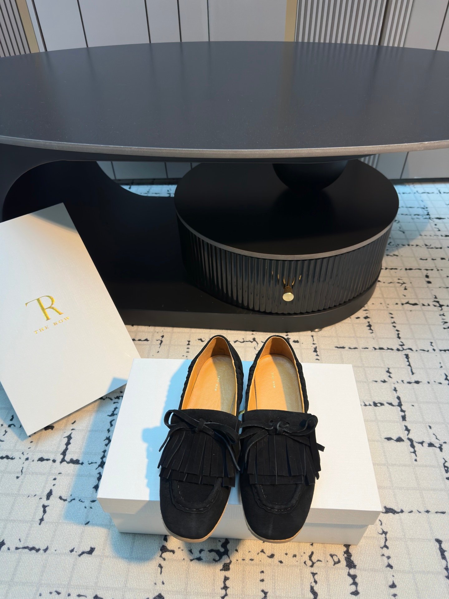 The Row Fringed Loafers L122307 - Image 8