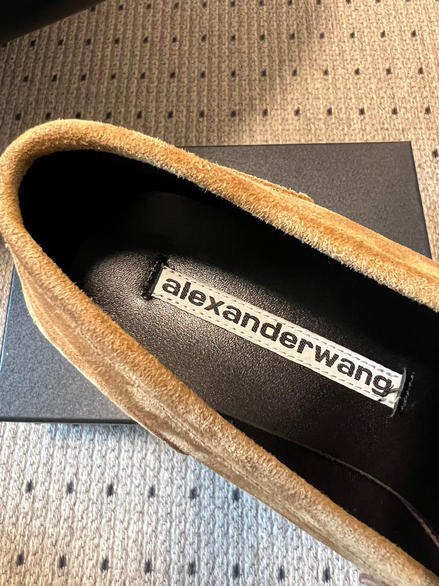 Alexander Wang Round-Toe Casual Sneakers Flats L122504 - Image 7