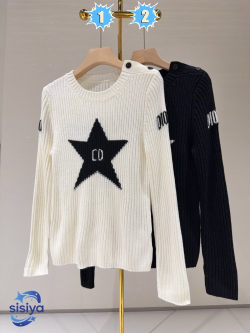 Dior Five-Star Wool Knitted Shirt D122507