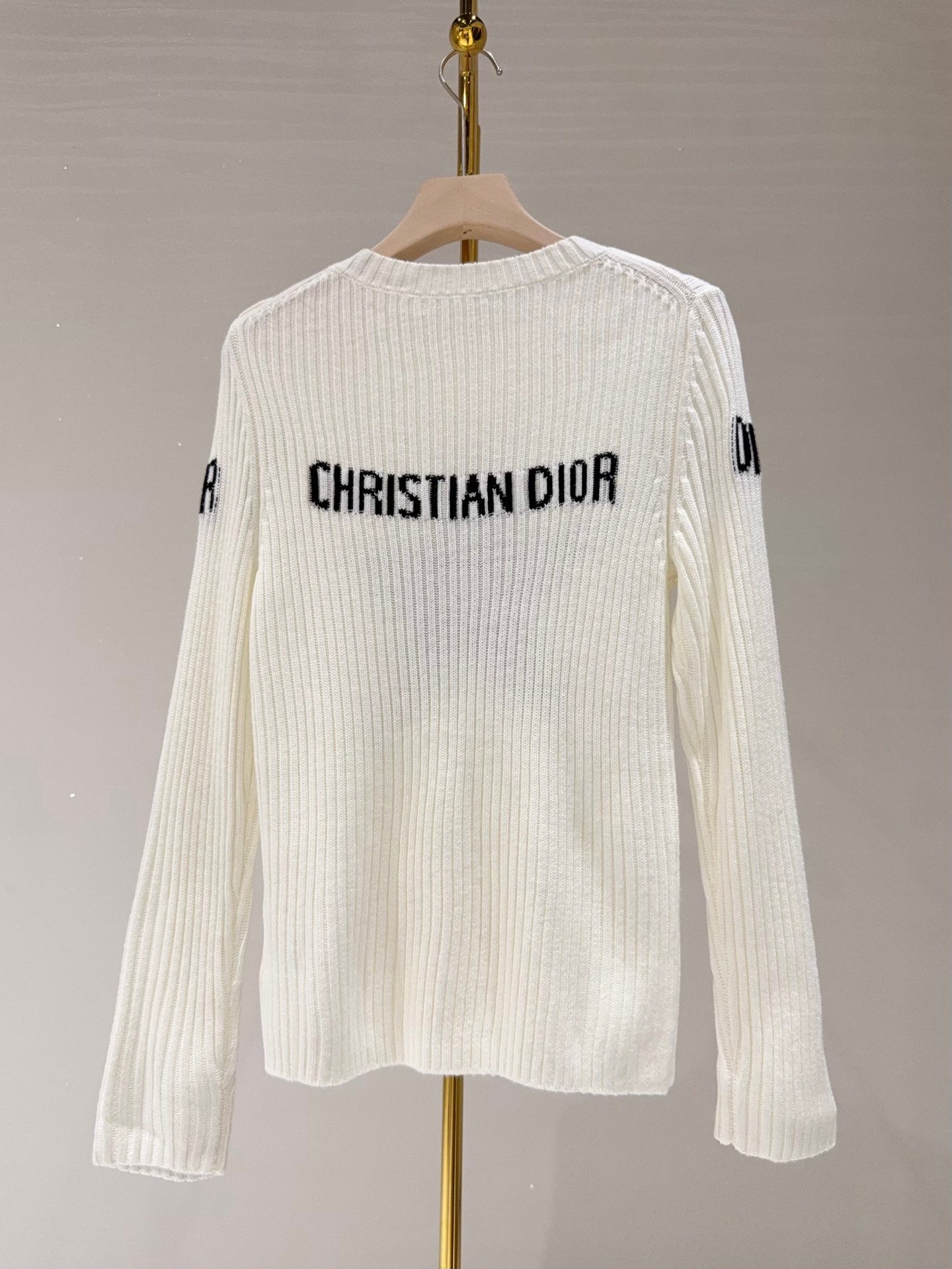 Dior Five-Star Wool Knitted Shirt D122507 - Image 8
