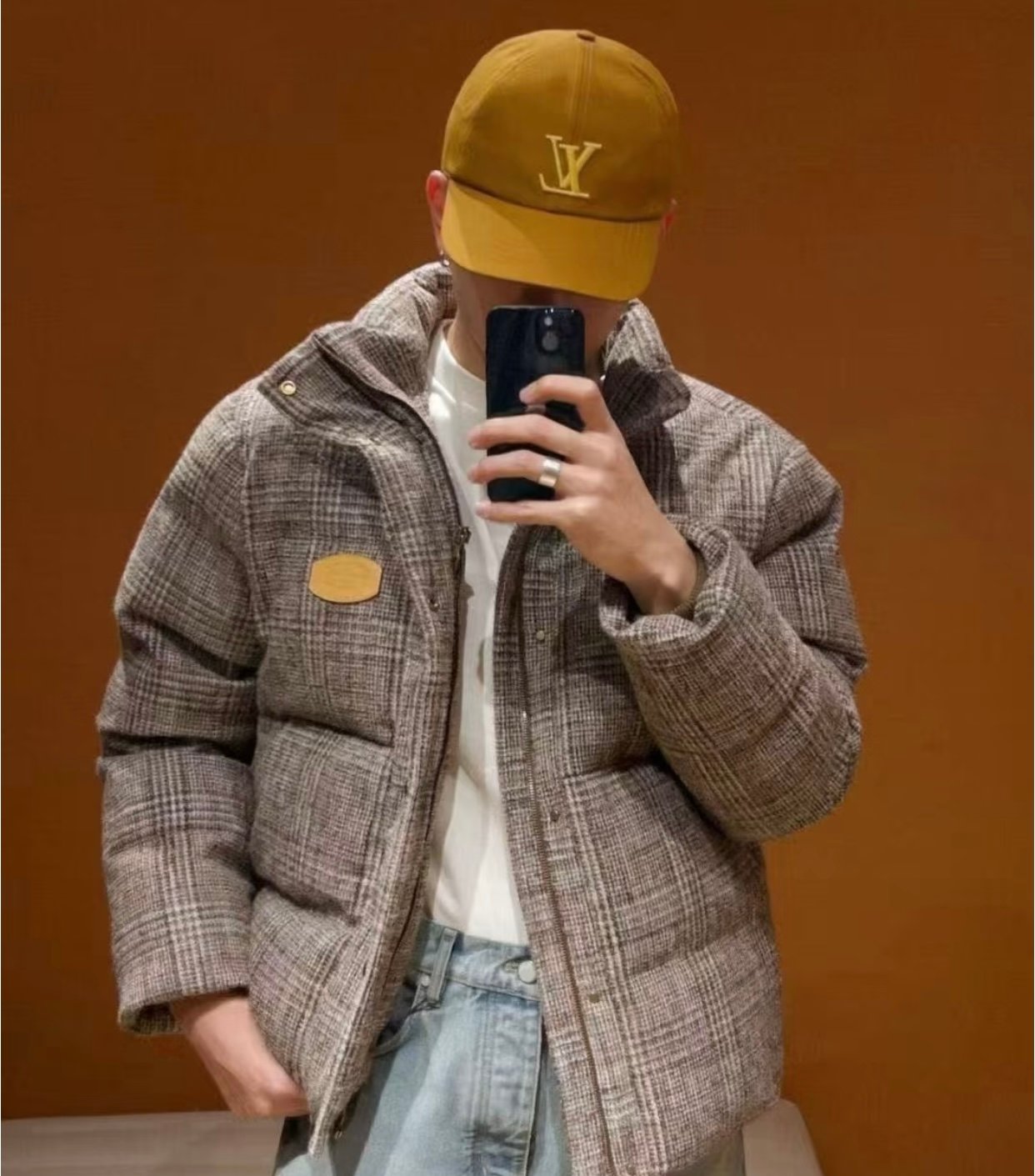Louis Vuitton Tweed Down Blouson 122507 - Image 9