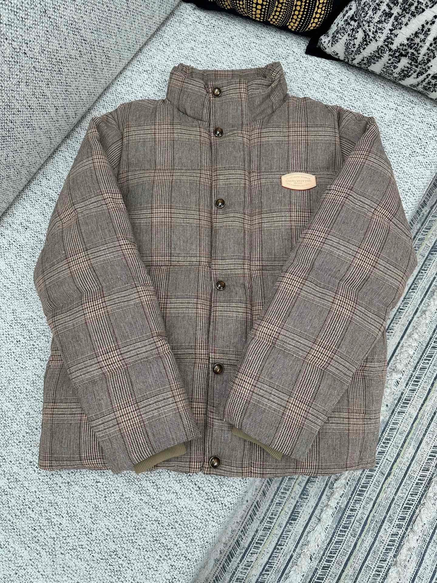 Louis Vuitton Tweed Down Blouson 122507