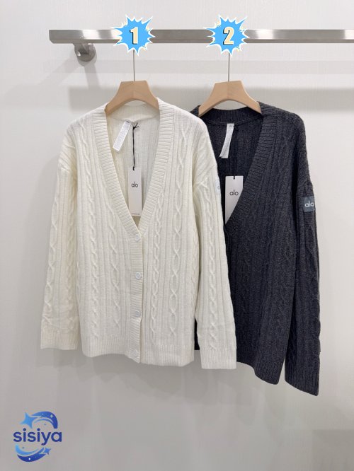 Alo Cable Knit Winter Bliss Cardigan D122505