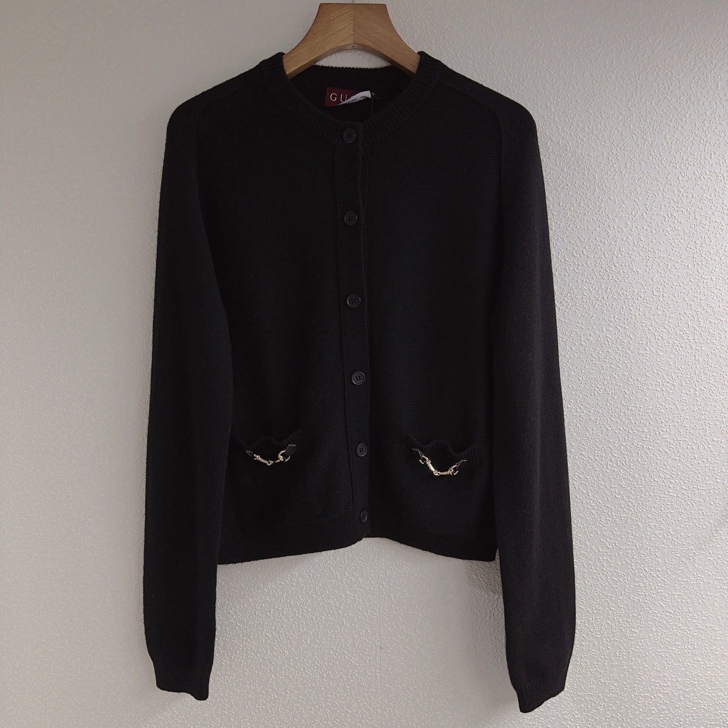 GUCCI double-pocket round-neck pullover sweater D122603 - Image 2
