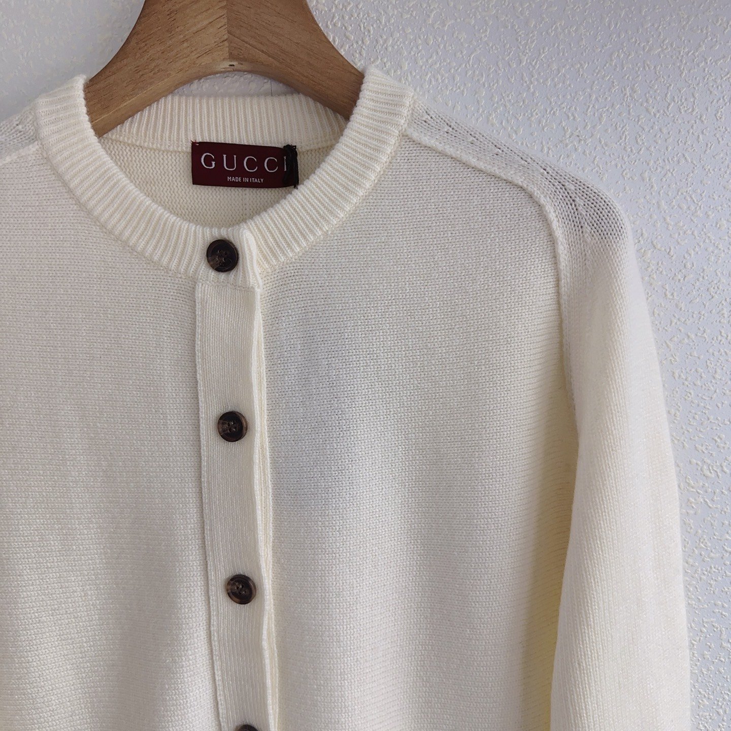 GUCCI double-pocket round-neck pullover sweater D122603 - Image 5