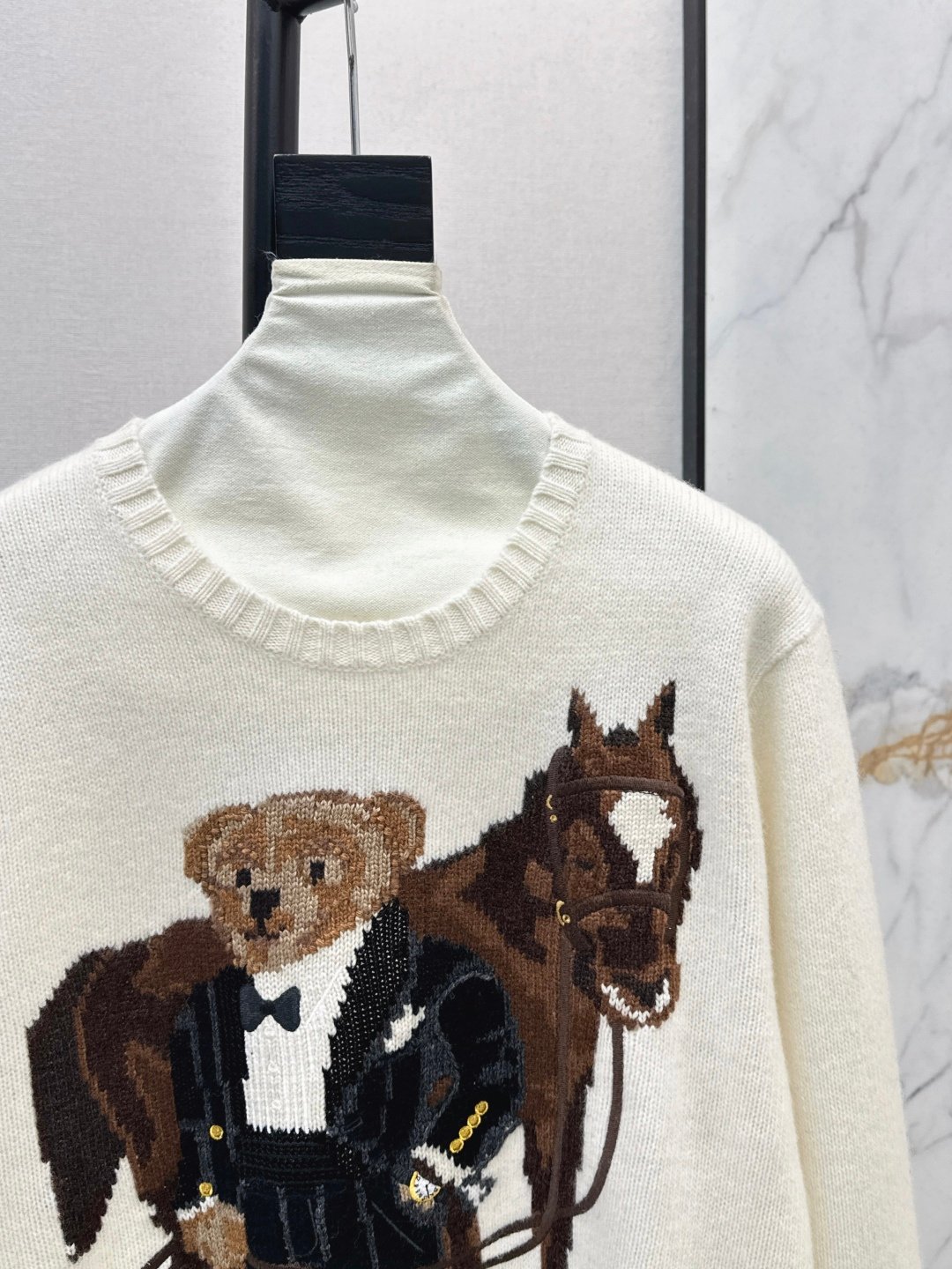Ralph Lauren Polo Bear Wool Sweater D122906 - Image 8