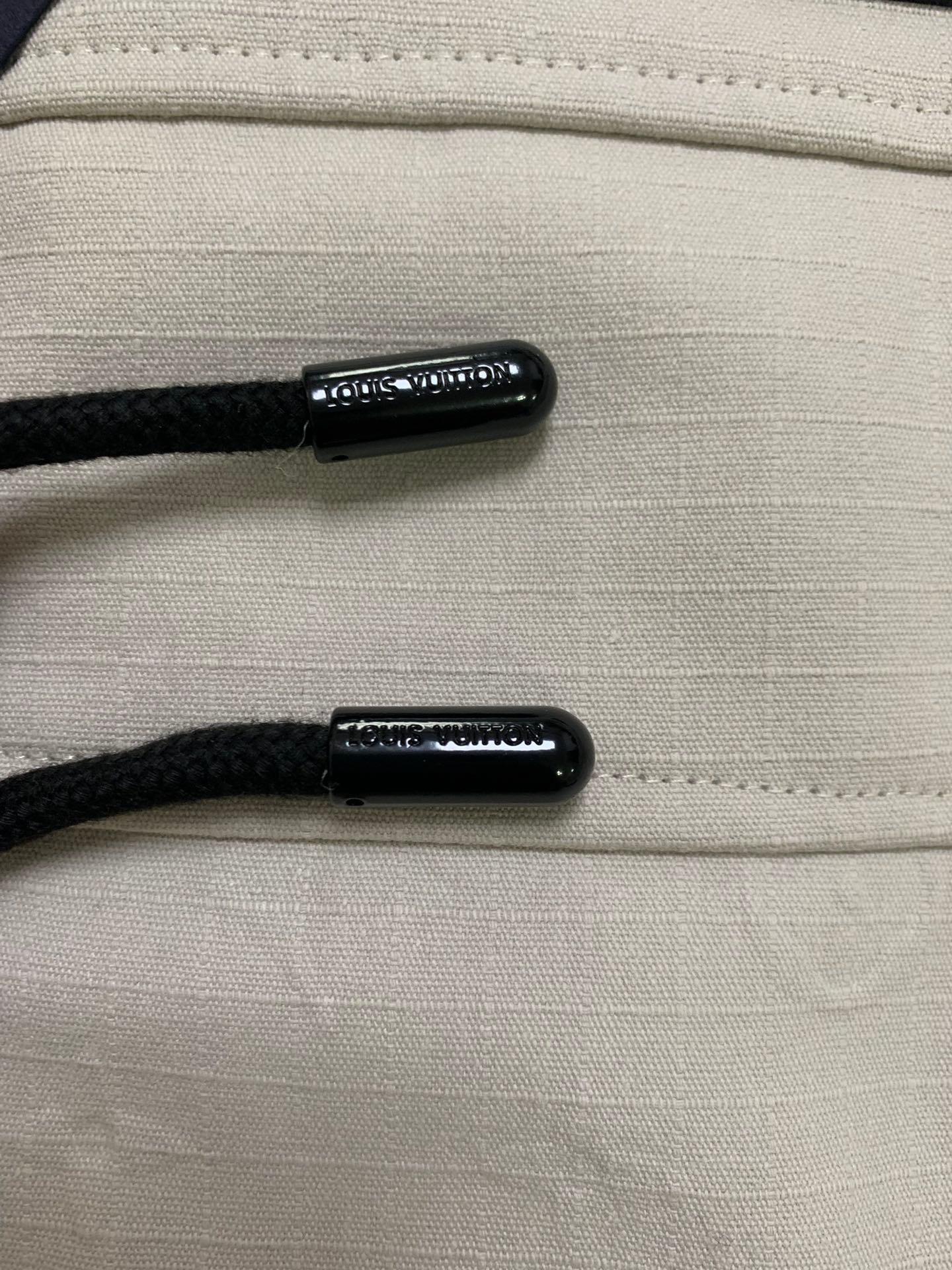 LV embossed logo old-style zipper cotton coat D123002 - Image 5