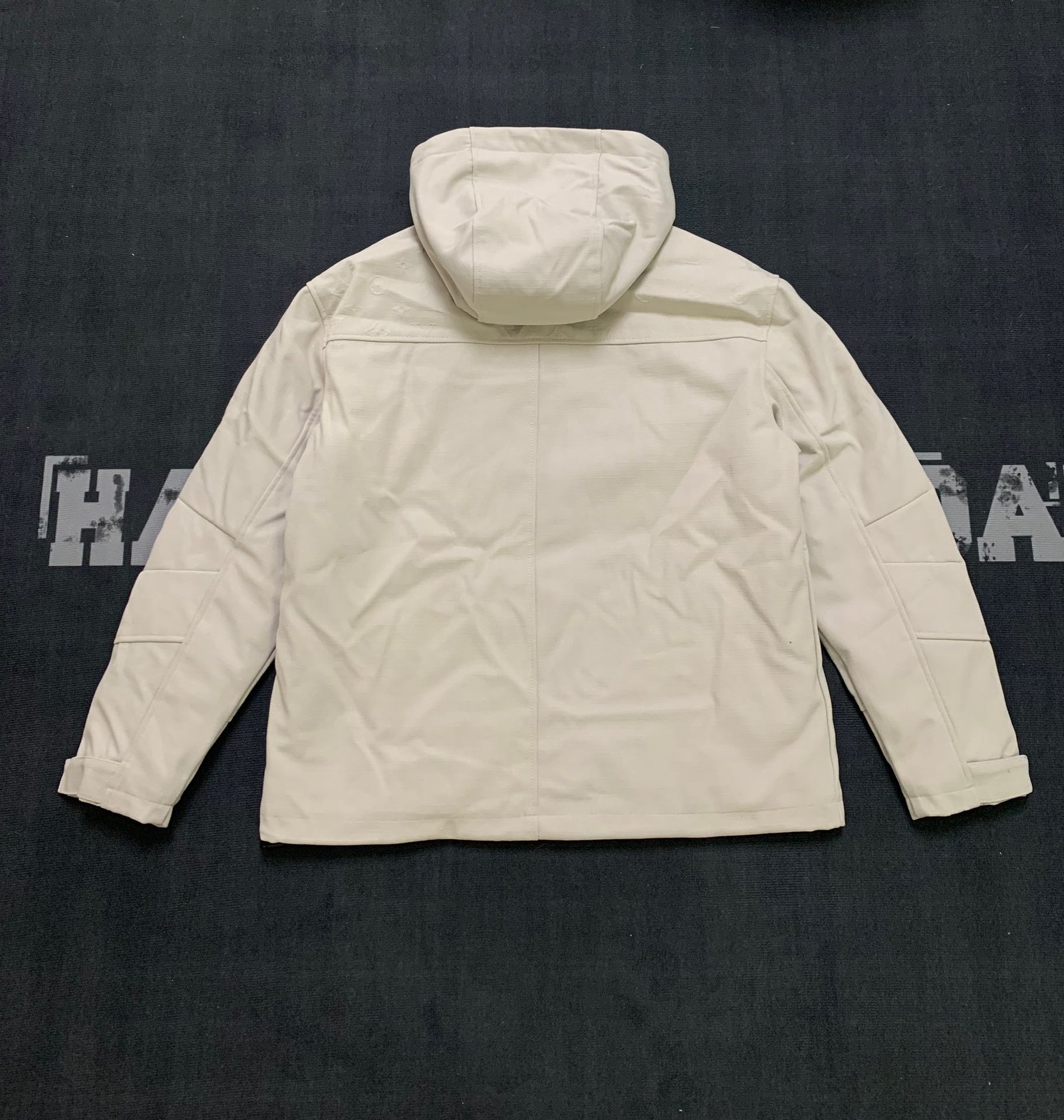 LV embossed logo old-style zipper cotton coat D123002 - Image 7