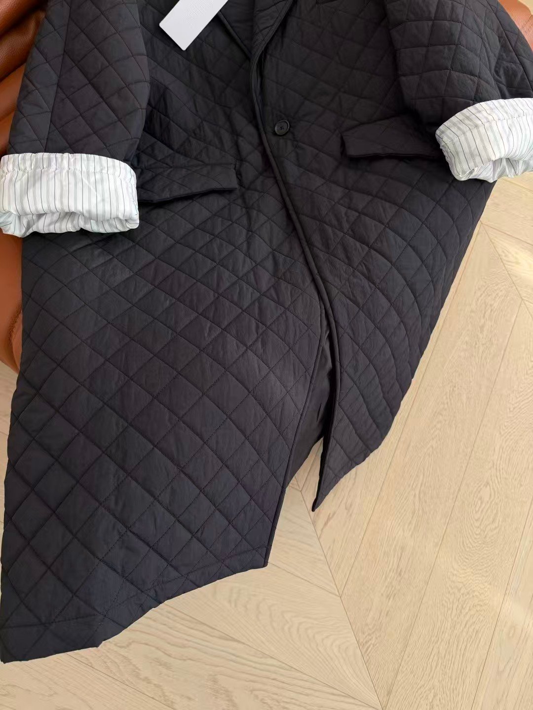 Maison Margiela Quilted single-breasted Coat D121603 - Image 3