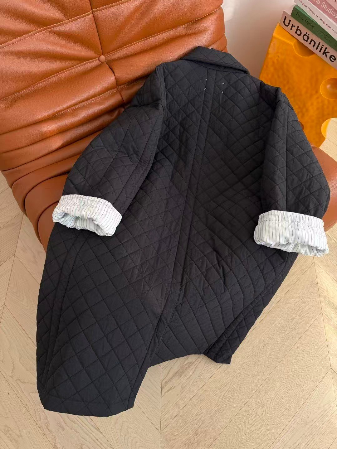 Maison Margiela Quilted single-breasted Coat D121603 - Image 5