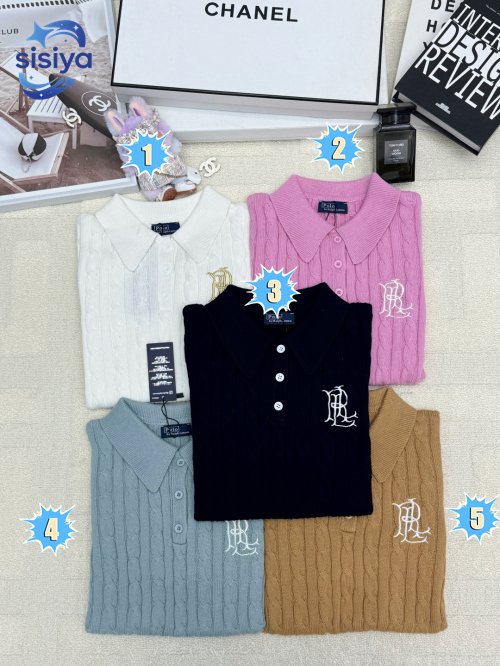 Ralph Lauren polo-style knitted short-sleeved shirt W6011506