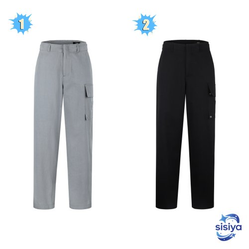 FENDI zipper-covered pocket work pants M6011508