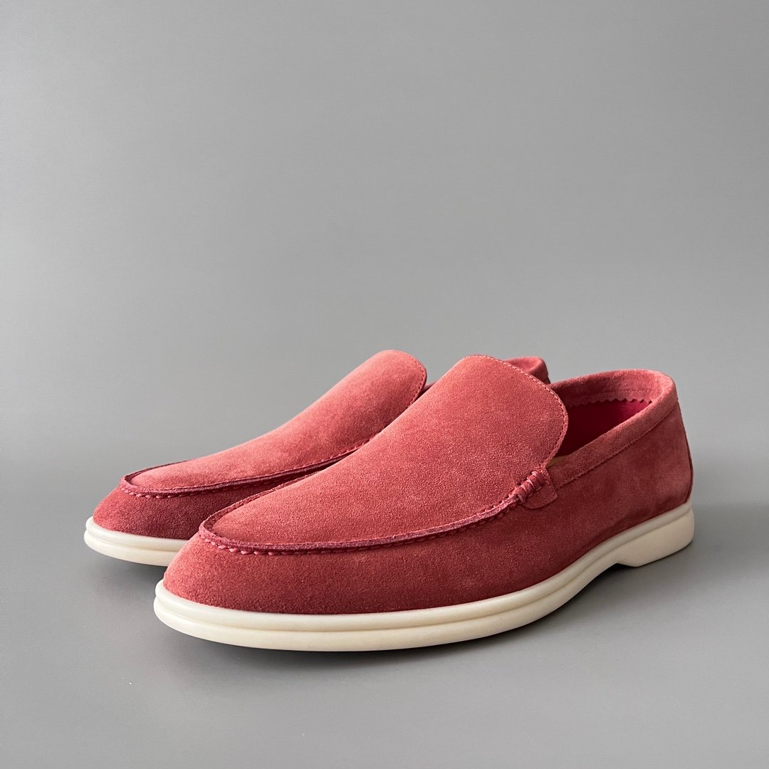 Loro Piana Round-Toe Low-Top Ankle Strap Loafers M6010205 - Image 8