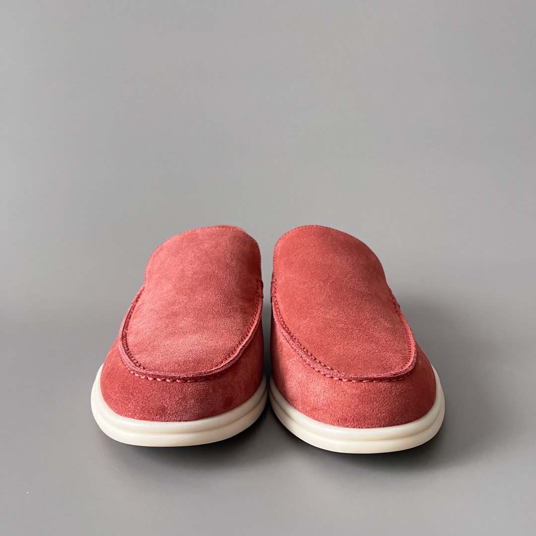 Loro Piana Round-Toe Low-Top Ankle Strap Loafers M6010205 - Image 9