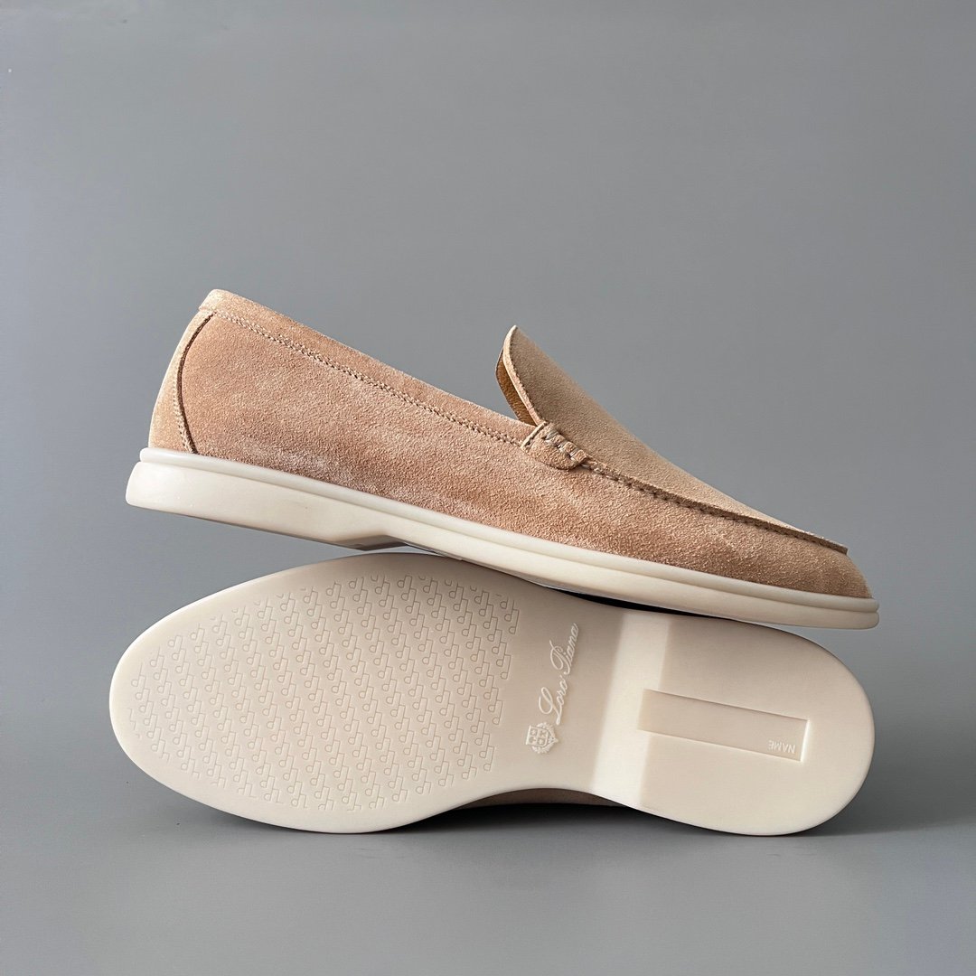 Loro Piana Round-Toe Low-Top Ankle Strap Loafers M6010205 - Image 5