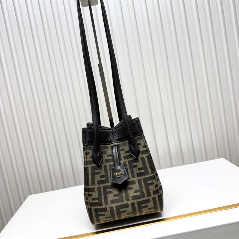 Fendi Origami Mini Fabric Brown B6010303