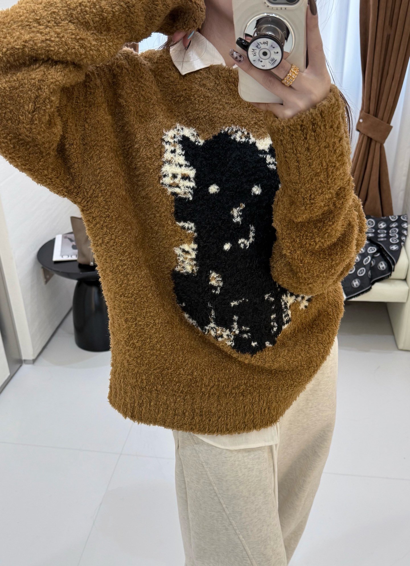 Acne Studios Teddy Animation Sweater W6010402 - Image 9