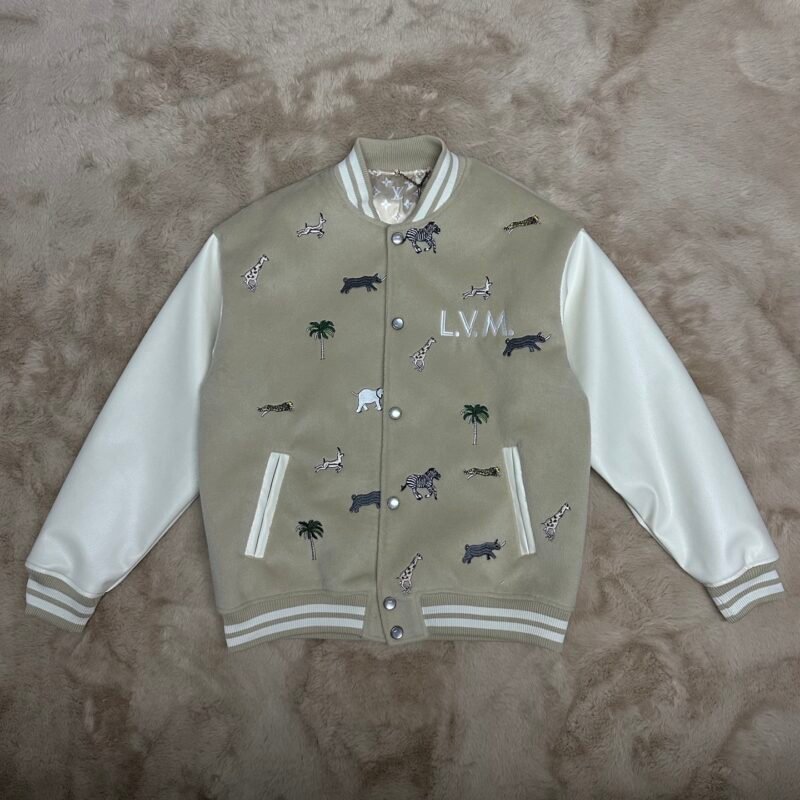 Louis Vuitton LV x The Darjeeling Limited Embroidered Varsity Blouson W6010403