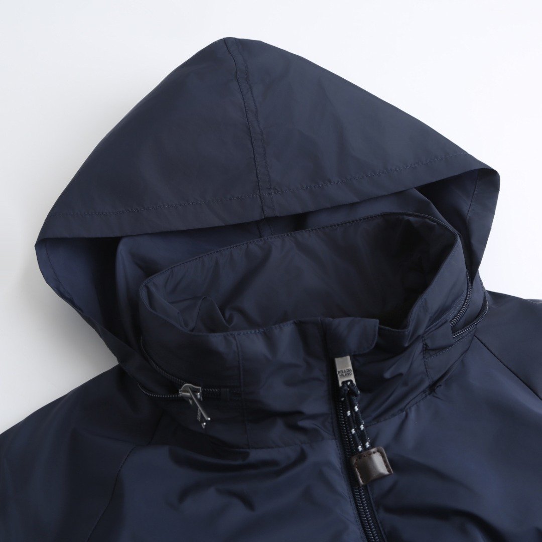 Prada Re-Nylon Hooded Jacket M6010404 - Image 5
