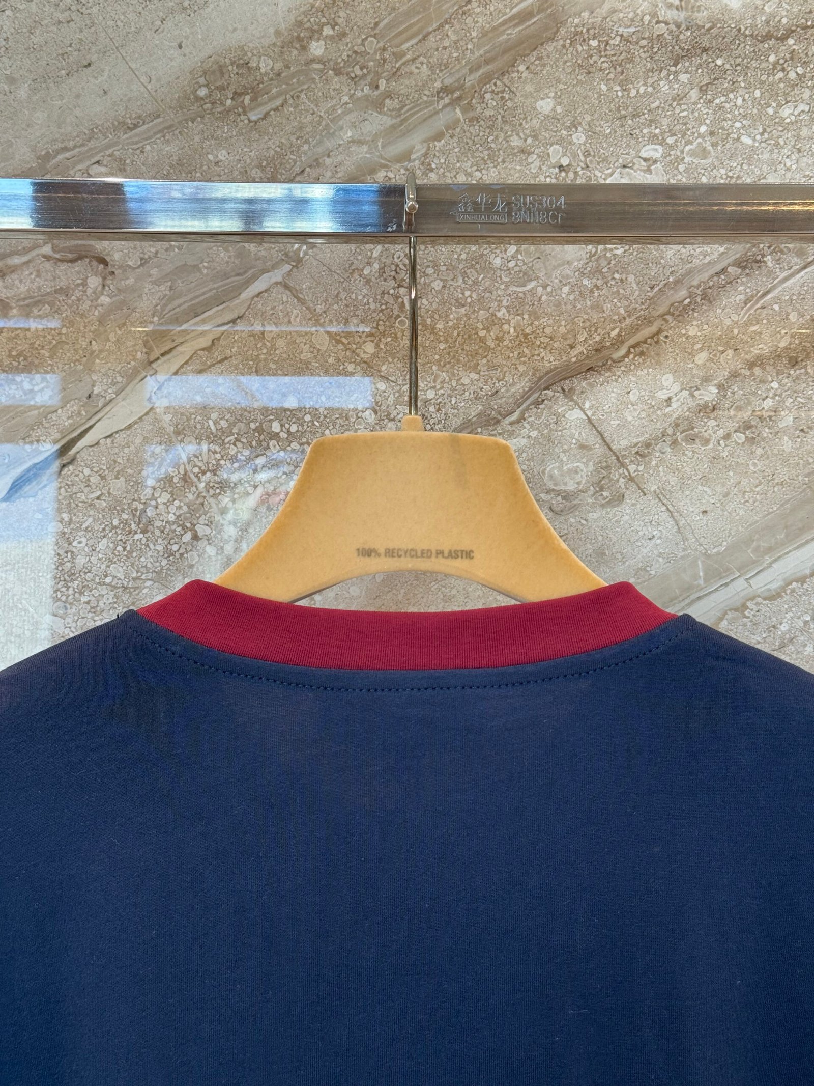 Miu Miu Pullover Sweater in Blu & Amaranto W6010502 - Image 8