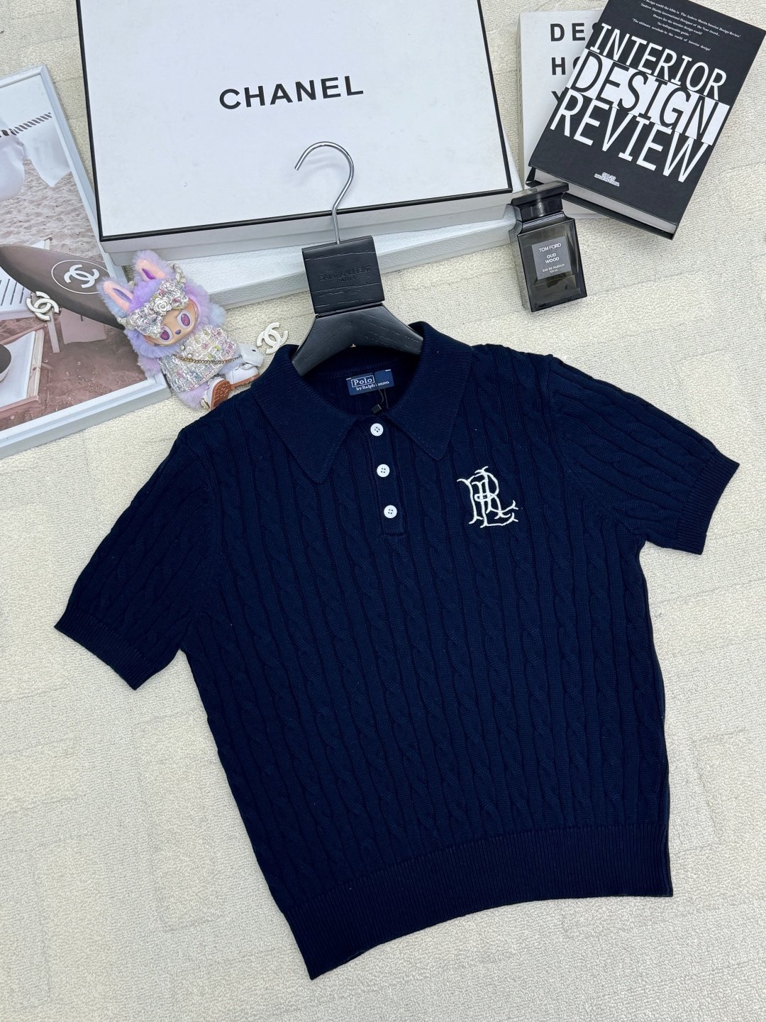Ralph Lauren polo-style knitted short-sleeved shirt W6011506 - Image 6
