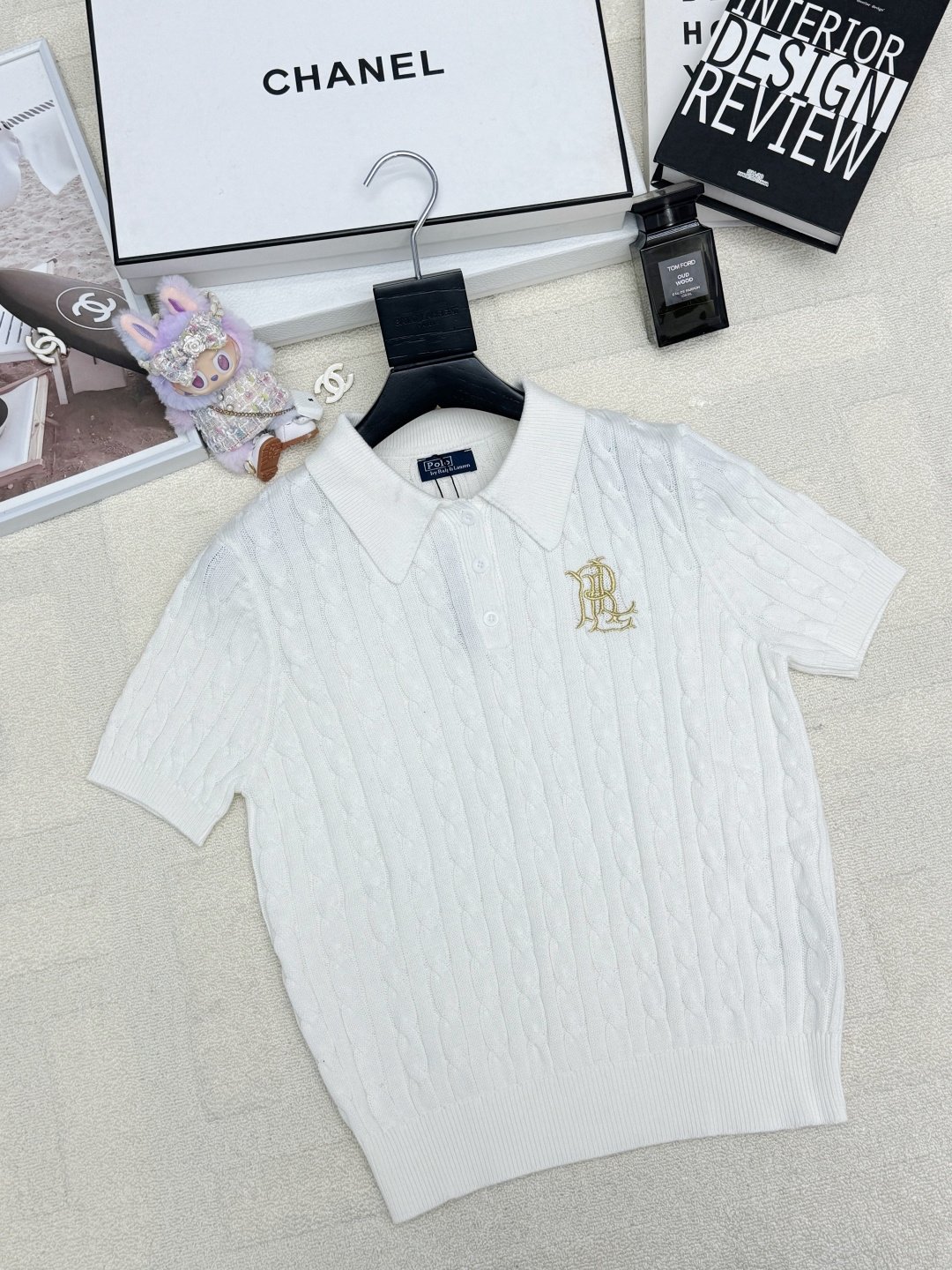 Ralph Lauren polo-style knitted short-sleeved shirt W6011506 - Image 3