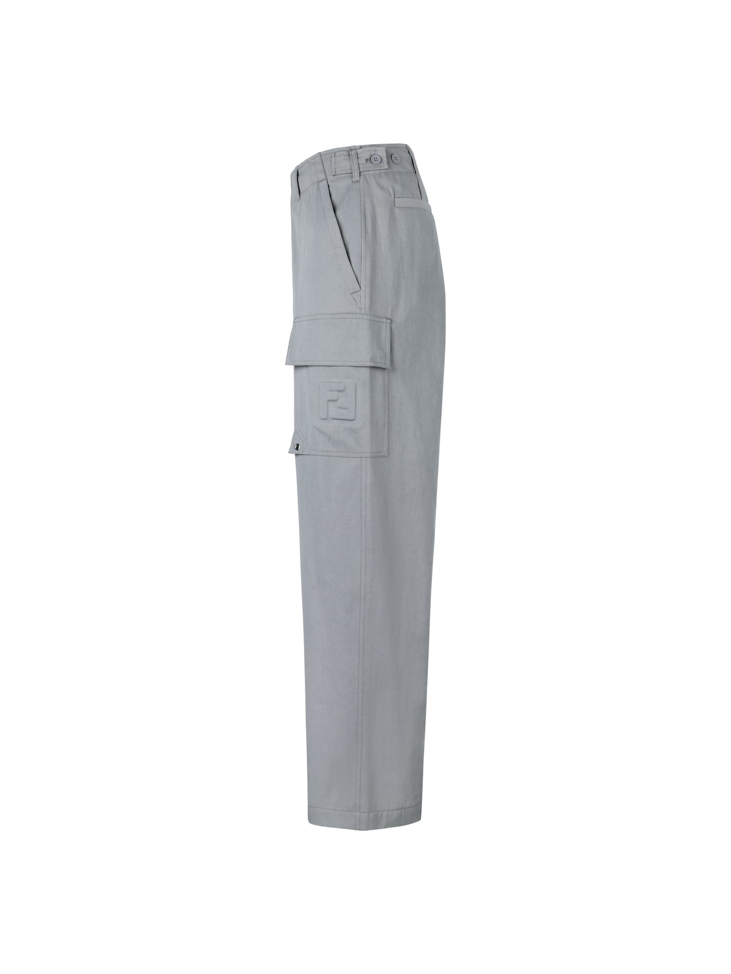 FENDI zipper-covered pocket work pants M6011508 - Image 5