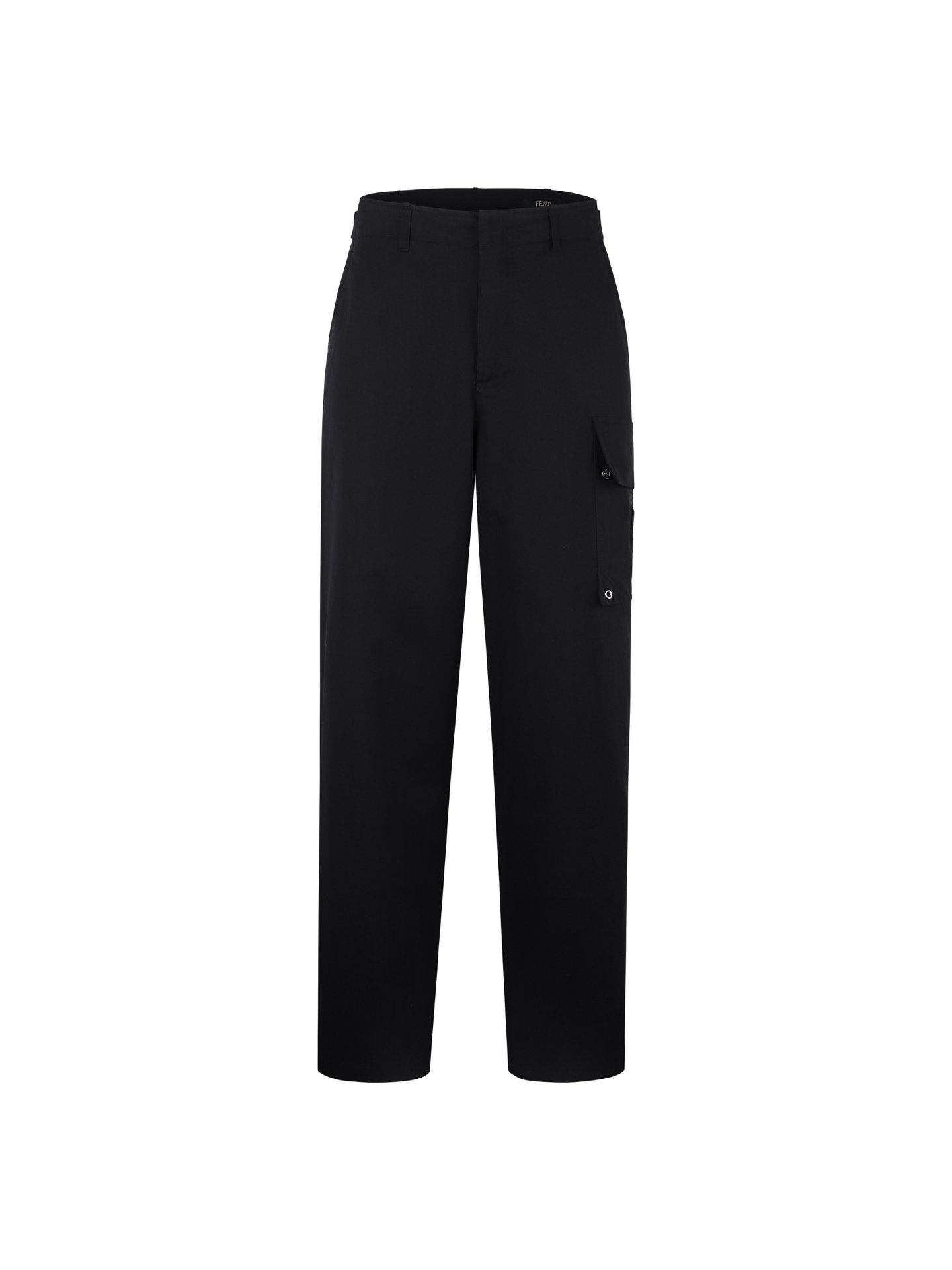 FENDI zipper-covered pocket work pants M6011508 - Image 2
