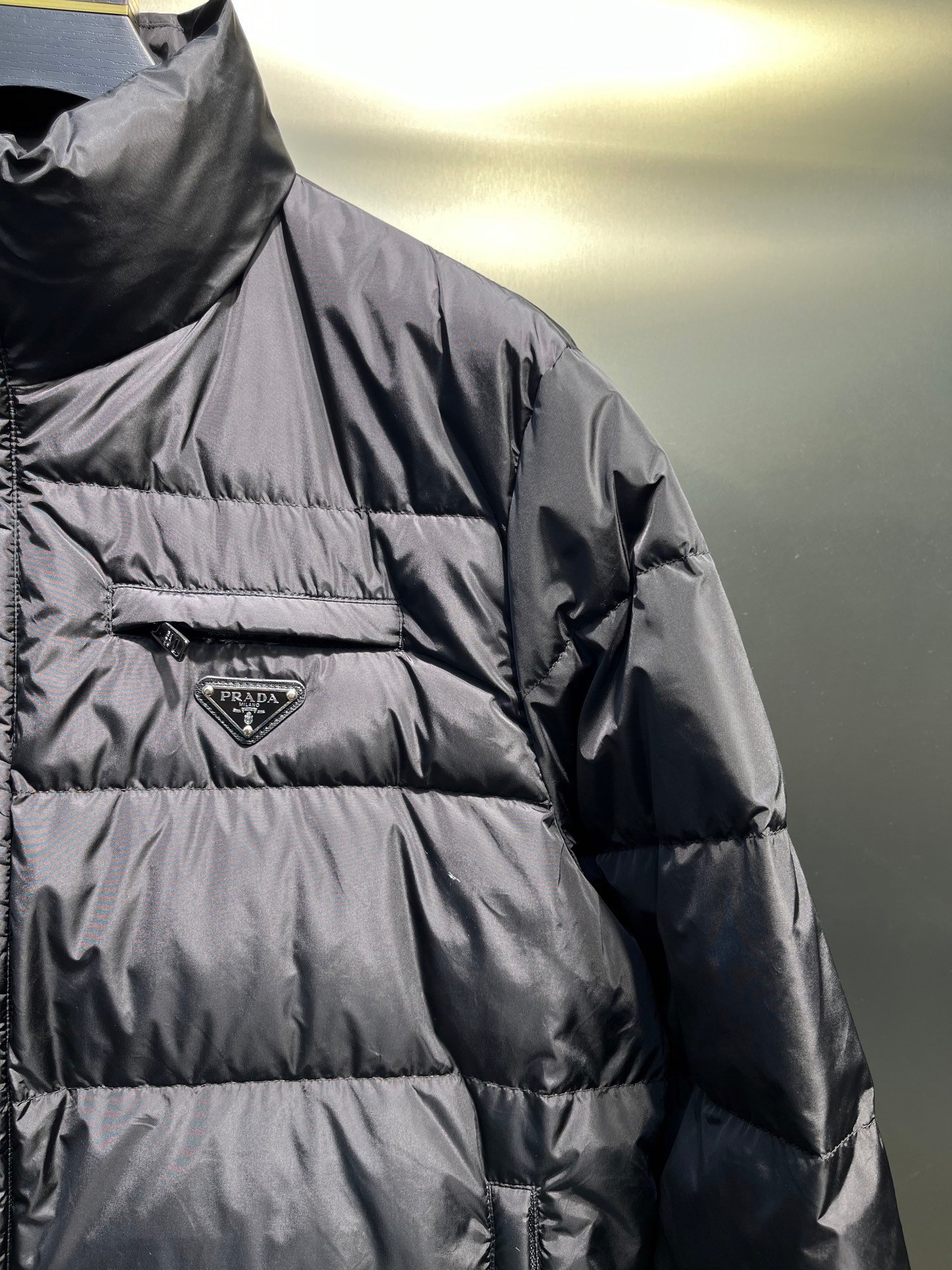 Prada motorcycle-style down jacket M6011902 - Image 4