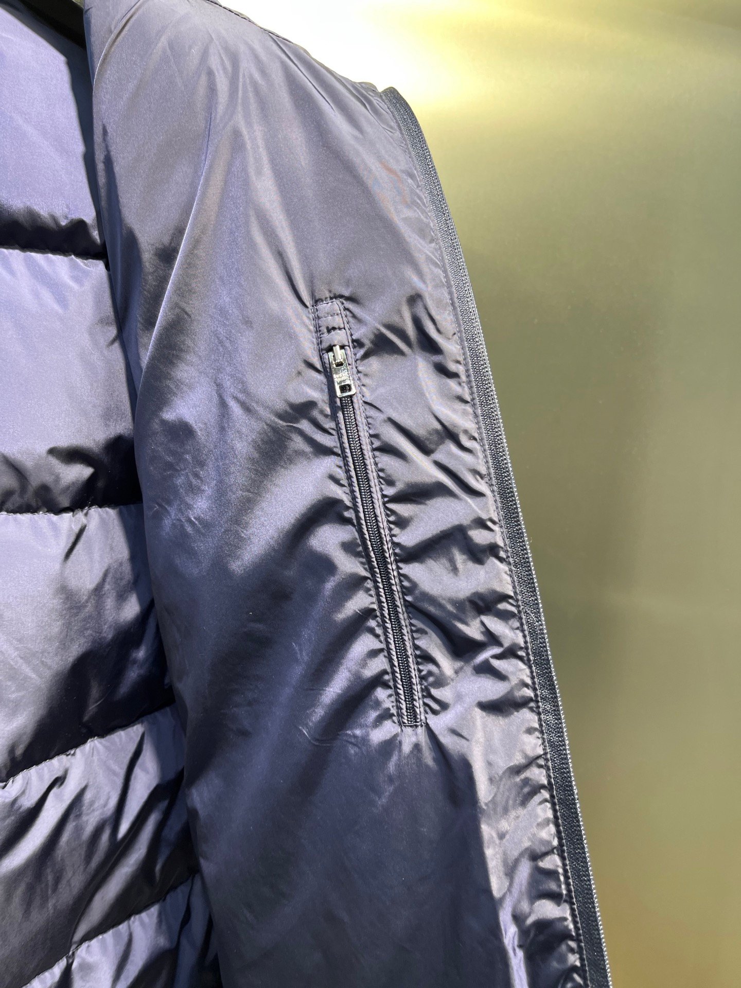 Prada motorcycle-style down jacket M6011902 - Image 11