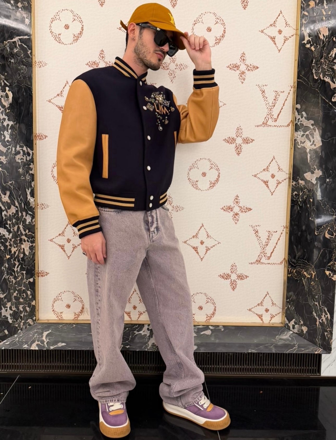 Louis Vuitton Embellished Varsity Jacket M6012001 - Image 11