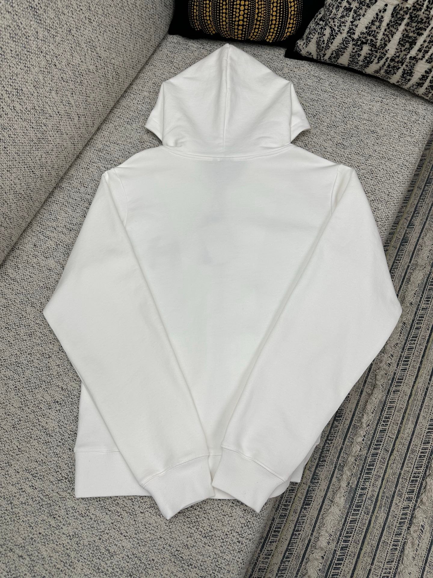 DIOR loose-fit zipper hooded sweatshirt W6012106 - Image 3