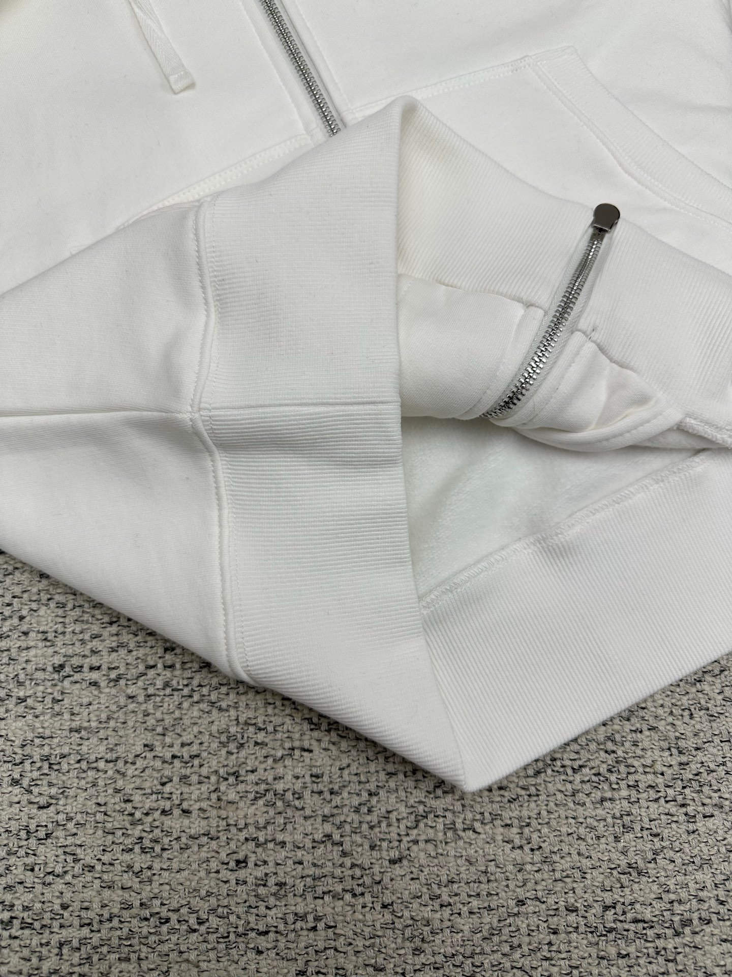 DIOR loose-fit zipper hooded sweatshirt W6012106 - Image 6