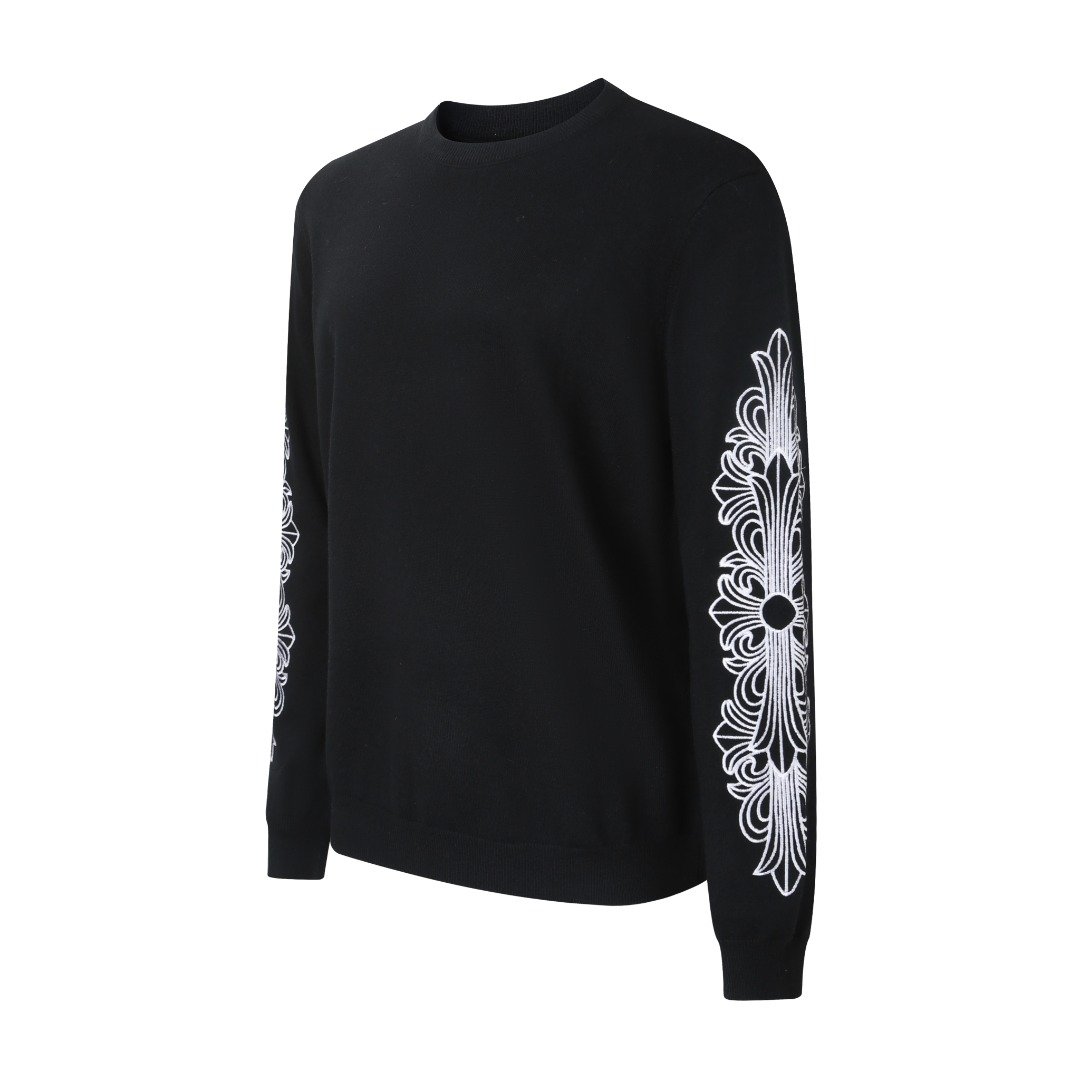 Chrome Hearts Cashmere Embroidered Sweater M6012201 - Image 3