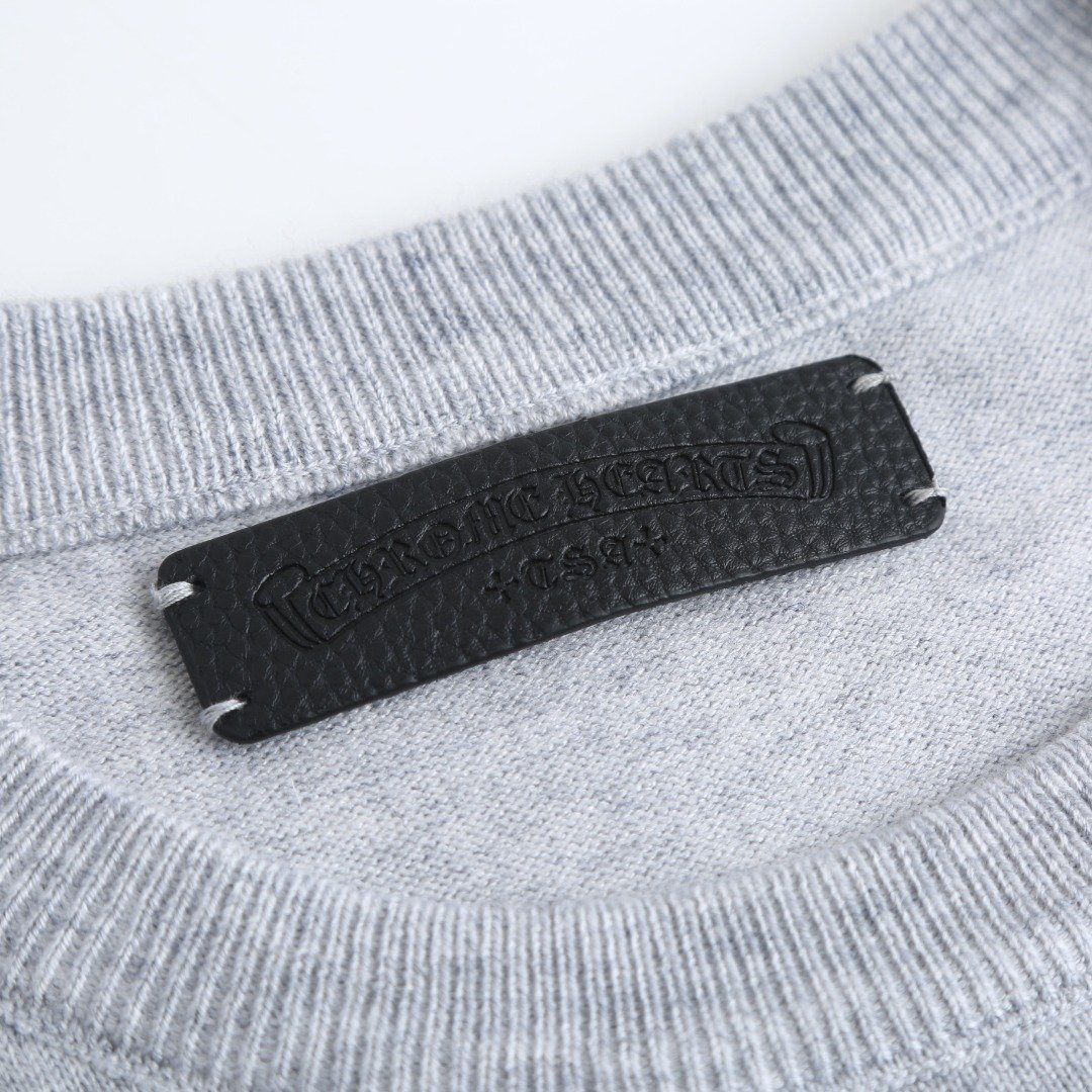 Chrome Hearts Cashmere Embroidered Sweater M6012201 - Image 9