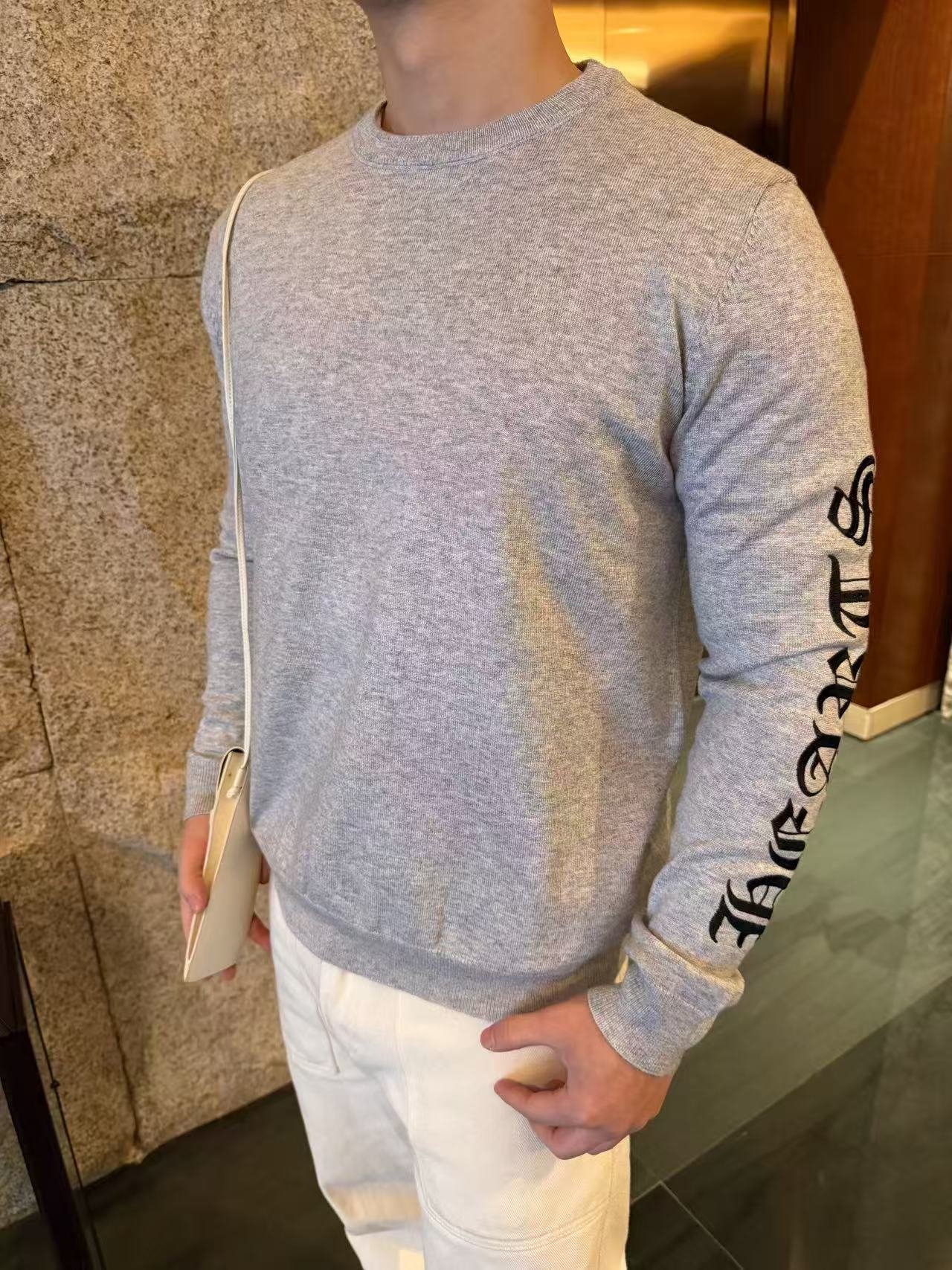 Chrome Hearts Cashmere Embroidered Sweater M6012201 - Image 10