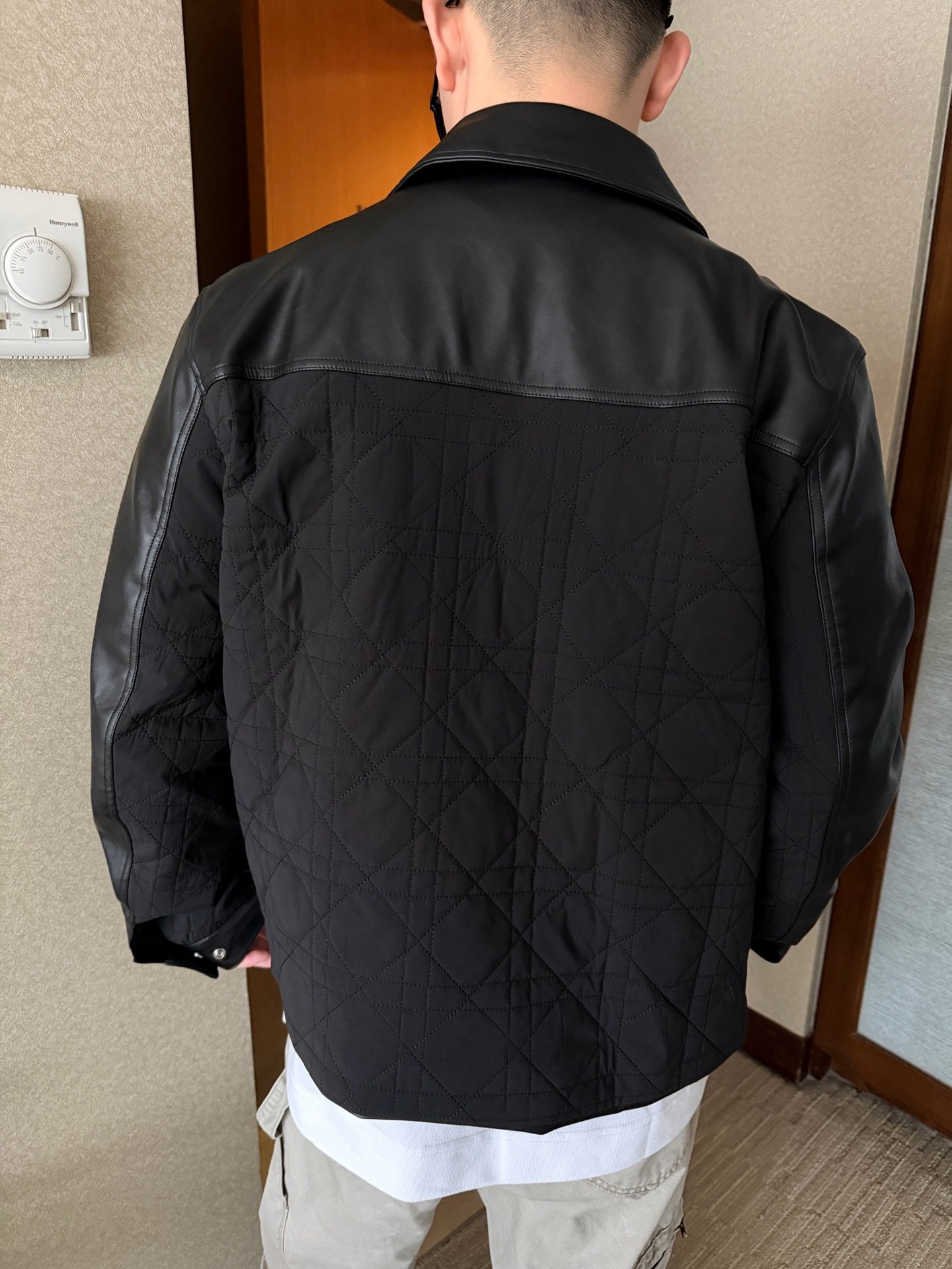 Dior Cannage Blouson Jacket Black CalfskinC M6012303 - Image 10