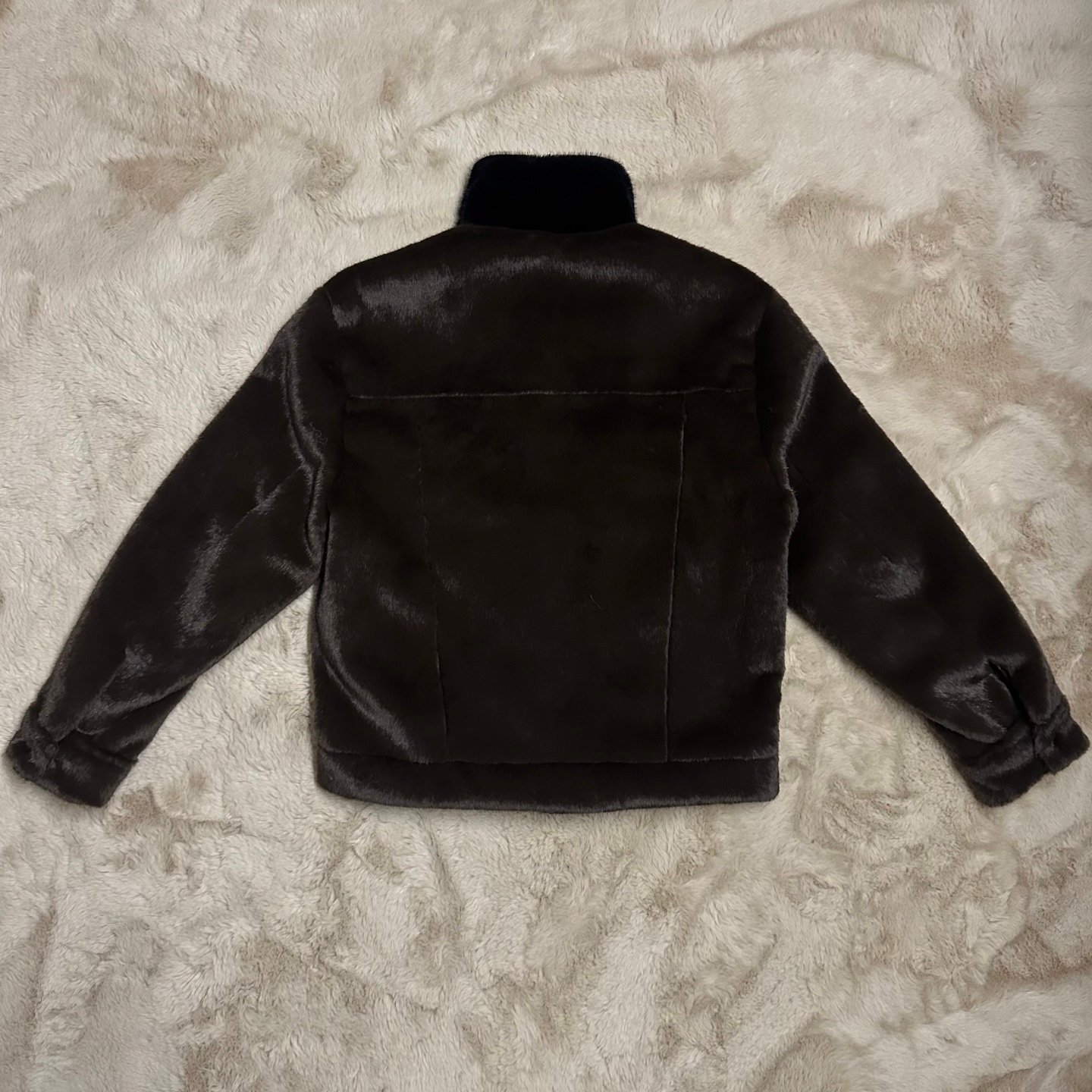 Louis Vuitton Mink Trucker Jacket M6012602 - Image 3